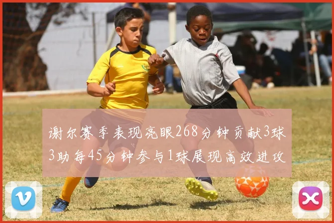谢尔赛季表现亮眼268分钟贡献3球3助每45分钟参与1球展现高效进攻能力